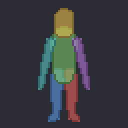 What lands in the sprite